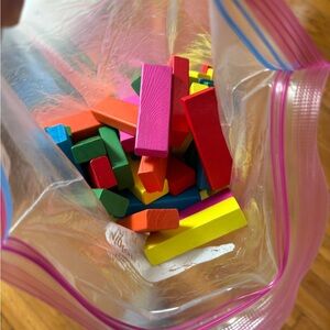 Jenga Wooden Building Blocks Set